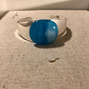 Blue stone bracelet